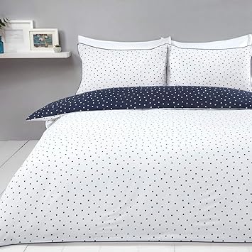 SILENT NIGHT MICROFIBRE MULTI DOT SK DUVET SET